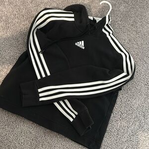 Adidas cropped hoodie women’s size XS (4-6)